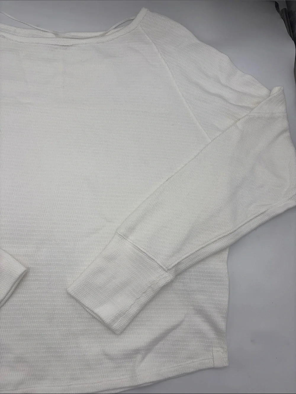Free People We The Free Jess Long Sleeve in Clean Ivory